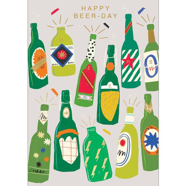 Abacus Happy Beer Day Card