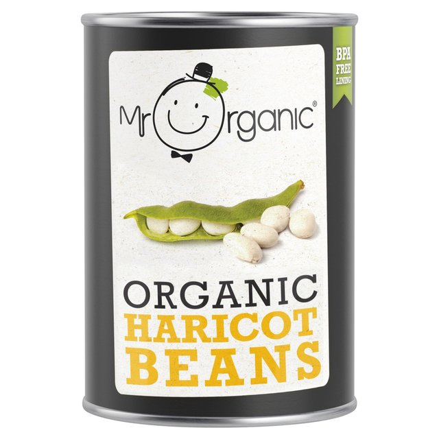 Mr Organic Haricot Beans, 400g