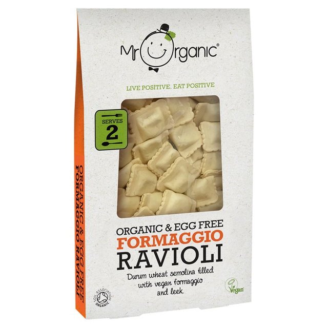 Mr Organic Formaggio Ravioli, 250g