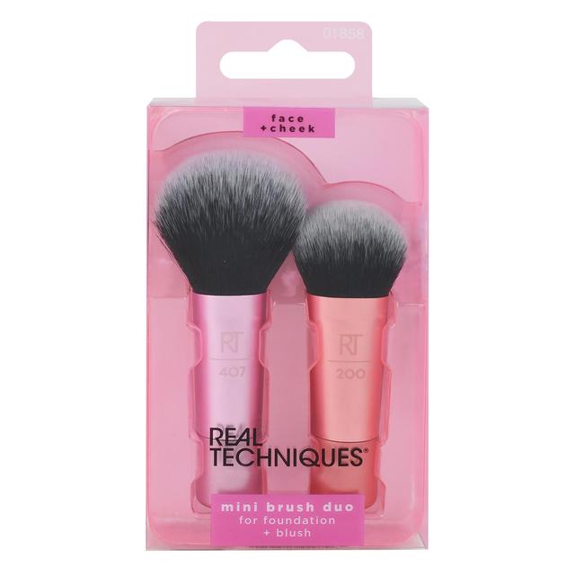 Real Techniques Mini Brush Duo, One Size