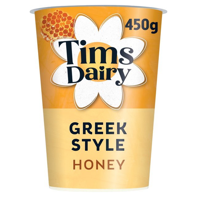 Tims Dairy Greek Style Yoghurt With Honey, 450g