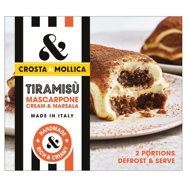 Crosta & Mollica Tiramisu Twin Pack, 2 x 110g