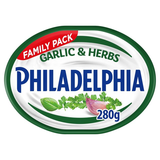 Philadelphia Garlic & Herbs Soft Cheese, 280g