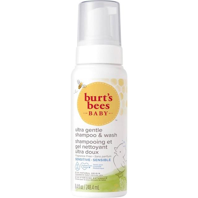 Burt’s Bees Baby Unfragranced Foaming Shampoo & Wash for Sensitive Skin