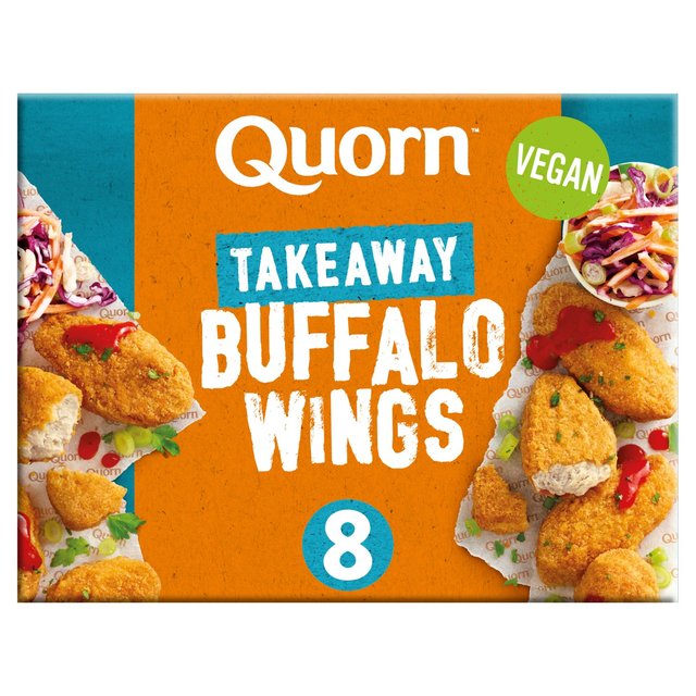 Quorn Vegan Takeaway 8 Buffalo Wings, 250g