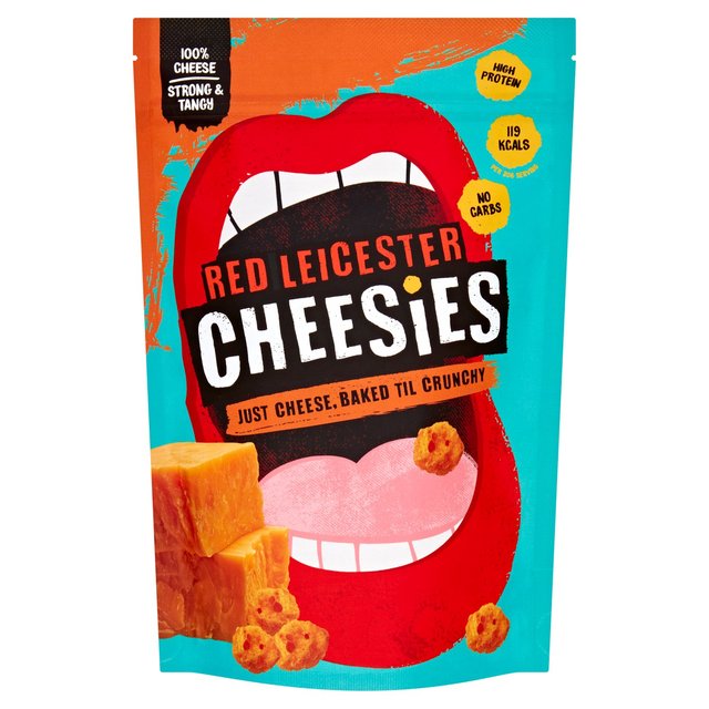 Cheesies Gluten Free Red Leicester Sharing Bag, 60g