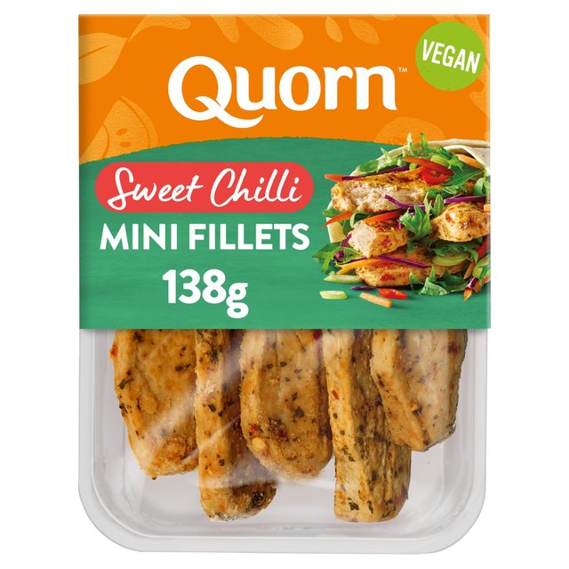 Quorn Vegan Mini Fillets Sweet Chilli, 138g