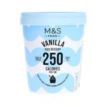 M&S Low Fat Madagascan Vanilla Ice Cream