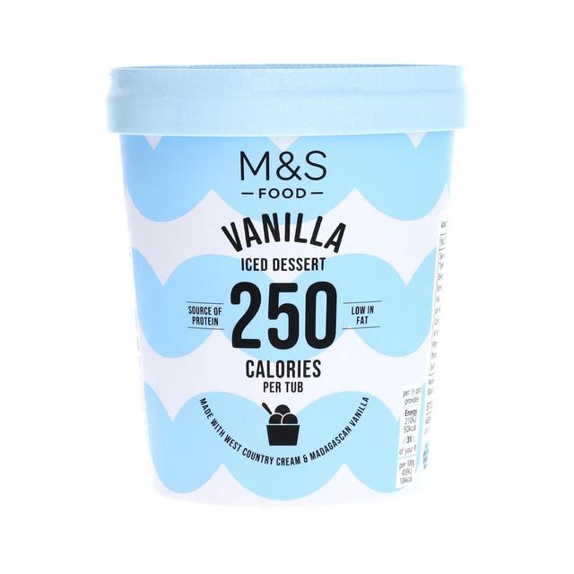 M & S Low Fat Madagascan Vanilla Ice Cream, 500ml