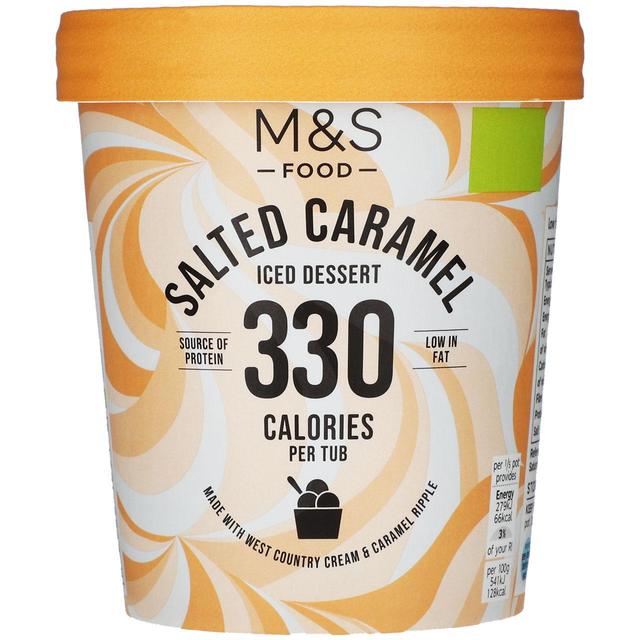 M & S Low Fat Salted Caramel Ice Cream, 500ml