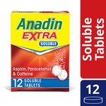 Anadin Extra Aspirin & Paracetamol Pain Relief  Soluble Tablets