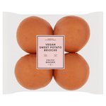 Celtic Bakers Organic Vegan Sweet Potato Buns 4x60g