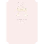 Little Toast To You Congratulations Card