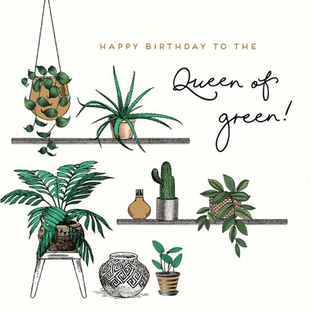 Alice Scott Happy Birthday Queen Of Green Card