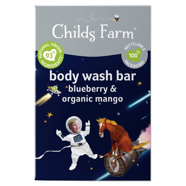 Childs Farm Kids Blueberry & Organic Mango Body Wash Bar, 60g