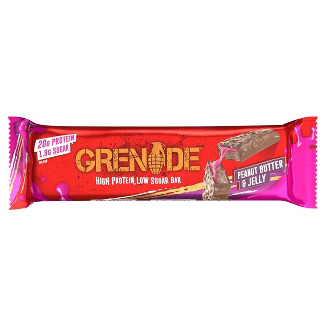 Grenade Peanut Butter & Jelly Protein Bar, 60g