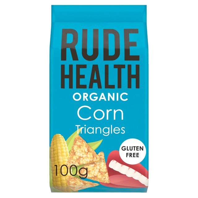 Rude Health Organic Corn Triangles, 100g