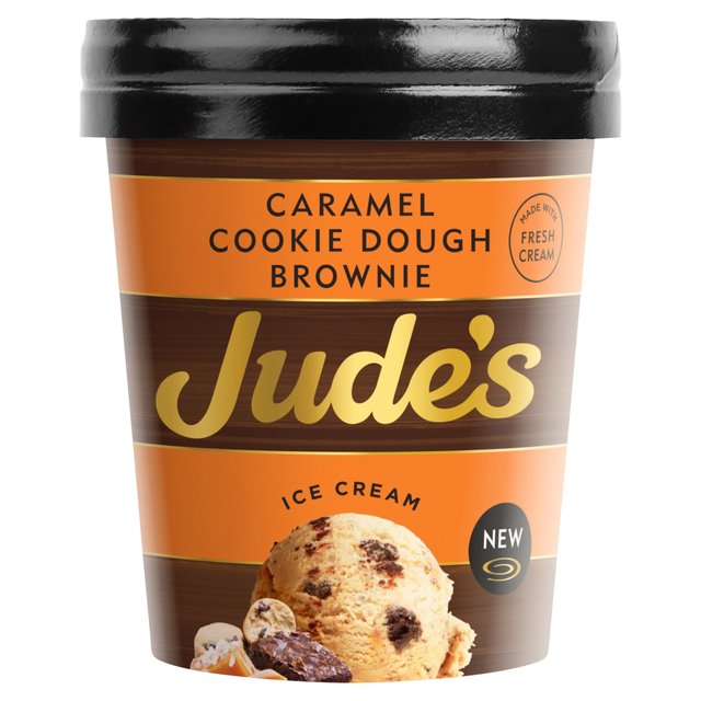Jude’s Caramel Cookie Dough Brownie, 460ml