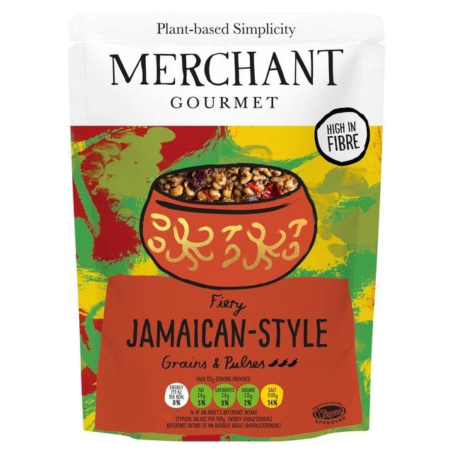 Merchant Gourmet Jamaican Style Pulses & Grains, 250g