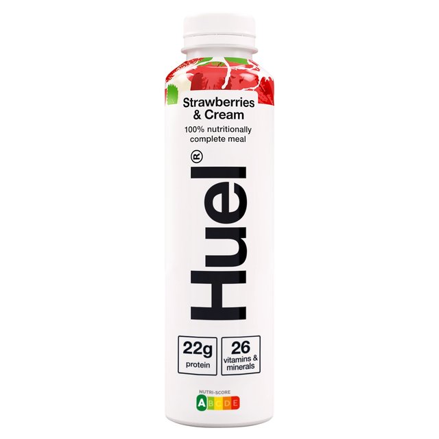 Huel Gluten-free Ready To Drink Strawberry & Cream, 500ml
