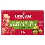 Mackerel Fillets in Olive Oil - King Oscar