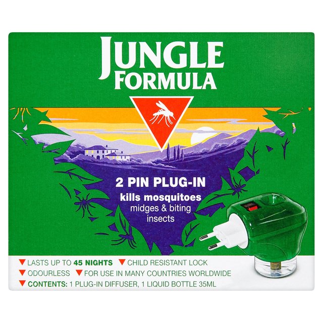 Jungle Formula Mosquito Killer Plug-In Insect Repellent, 500ml