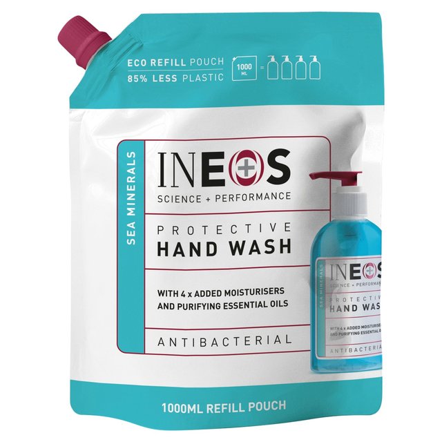 Ineos Protective Hand Wash Refill With Sea Minerals, 1000ml