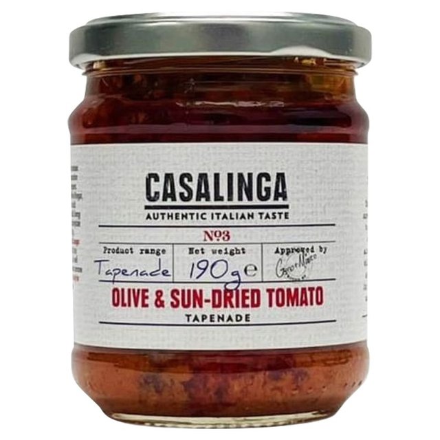 Casalinga Olive & Sun-dried Tomato Tapenade, 190g
