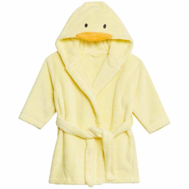 M & S BT Duck Hooded Robe, 2-3Y, 2-3 Y