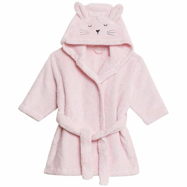 M & S BT Bunny Hooded Robe, 6-9 M