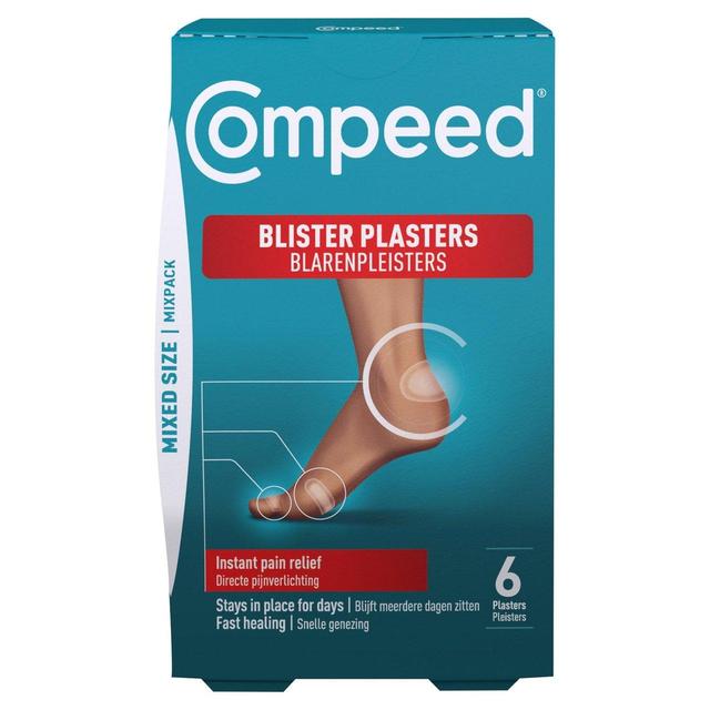 Compeed Blister Plasters Medium, 6 Per Pack