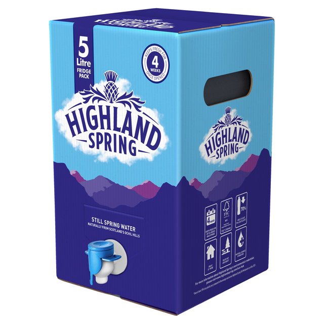 Highland Spring Fridge Pack, 5L