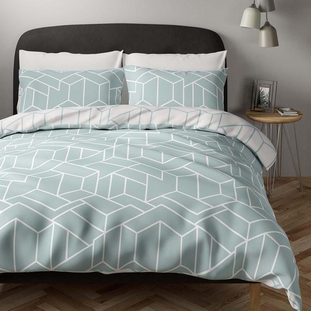 Marks & Spencer Large Scale Geometric Print, Double