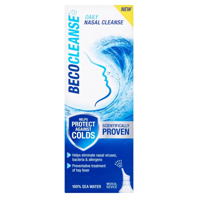 BecoCleanse Nasal Spray for Daily Hygiene, 135ml