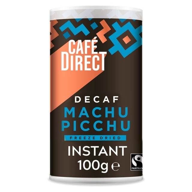 Cafedirect Fairtrade Decaf Machu Picchu Instant Coffee, 100g