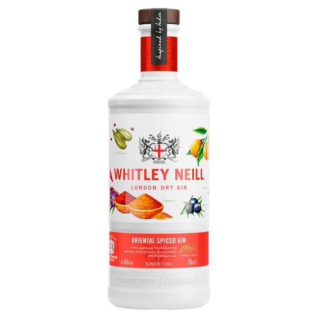 Whitley Neill Oriental Spiced Gin, 70cl