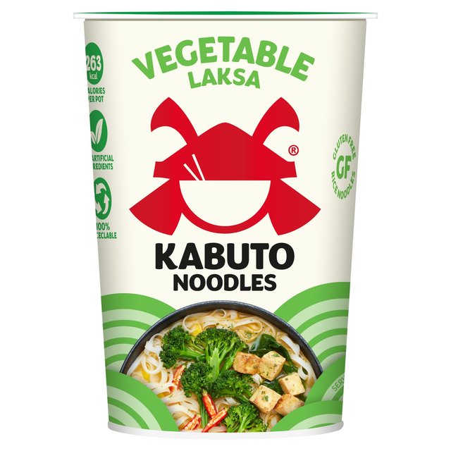 Kabuto Noodles Vegetable Laksa, 65g