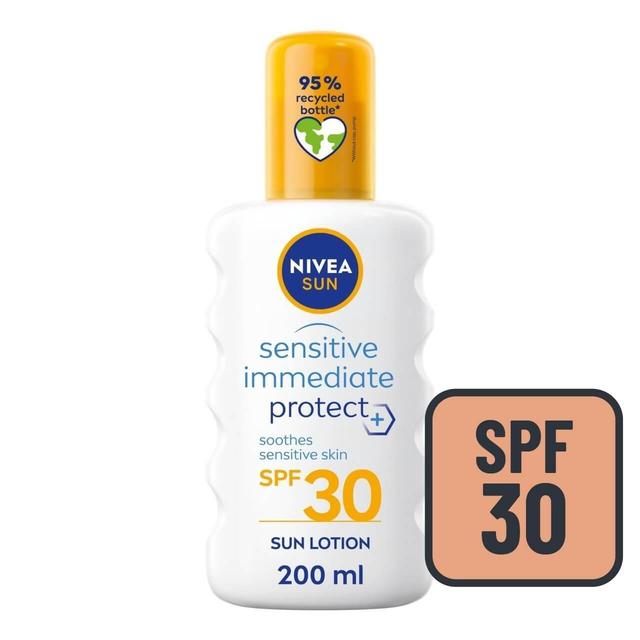 Nivea Sun Sensitive Spf 30 Sun Lotion Spray, 200ml