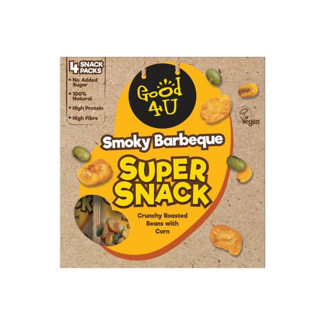 Good4U Super Snack Smoky Barbecue MULTIPACK, 4 x 30g