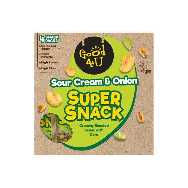 Good4U Super Snack Sour Cream & Onion MULTIPACK, 4 x 30g