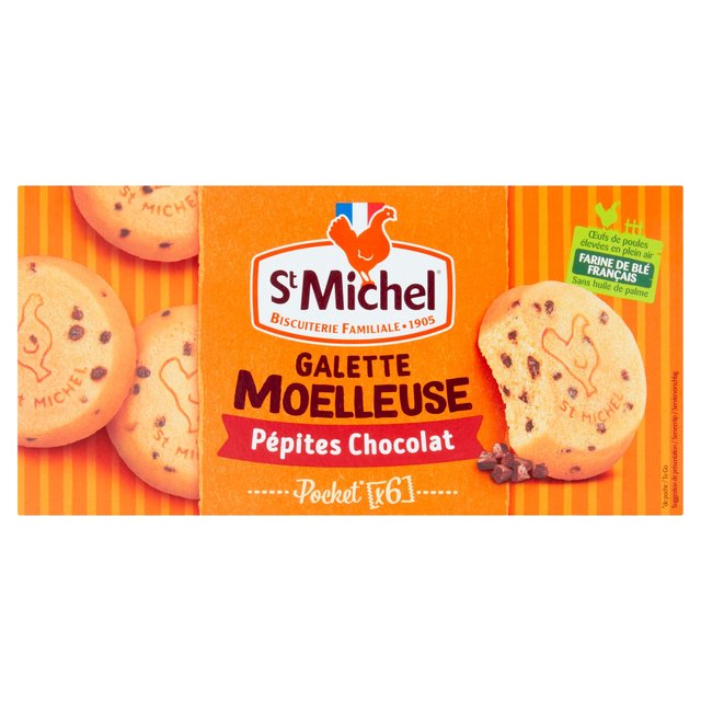 St Michel Soft Galette Chocolate Chip 180g