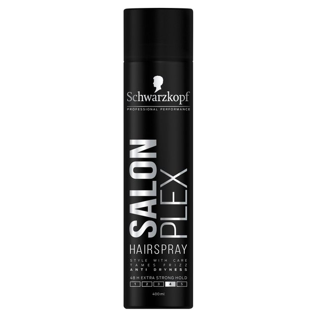 Schwarzkopf Long-Lasting Styling Salon Plex Hair Spray, 400ml