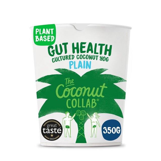 The Coconut Collaborative Gluten Free Gut Health Plain Cultured Yoghurt, 350g