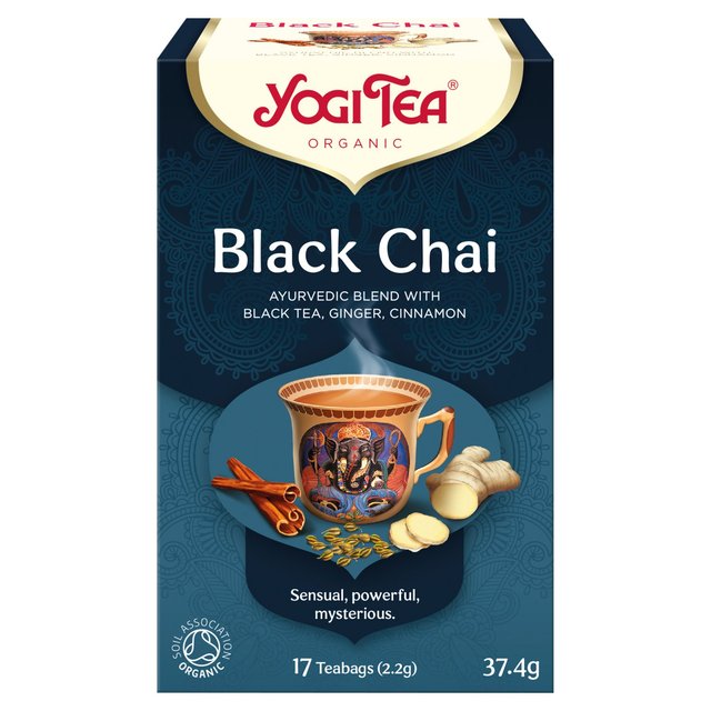 Yogi Tea Black Chai Organic, 17 Per Pack