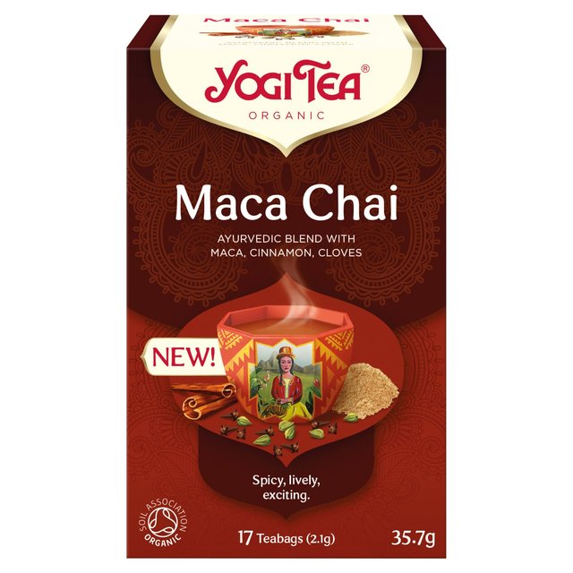 Yogi Tea Maca Chai Organic, 17 Per Pack