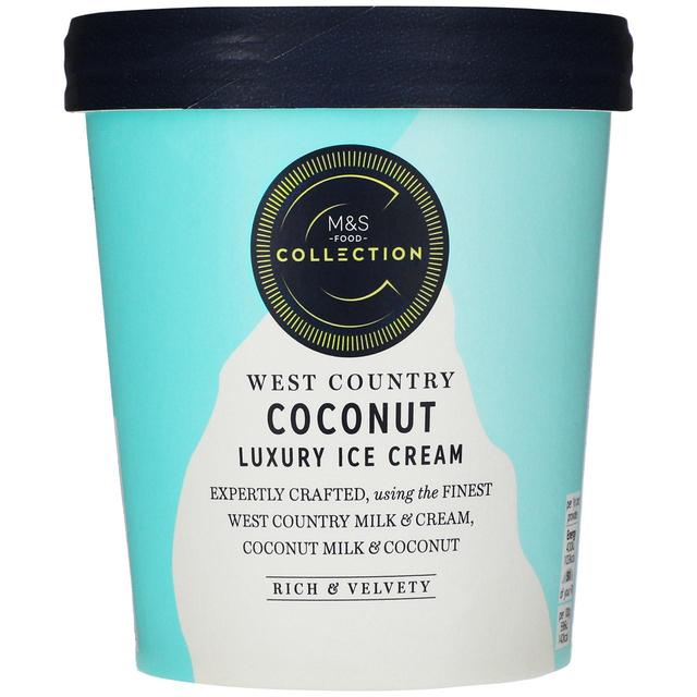 M & S West Country Coconut Luxury Ice Cream, 500ml
