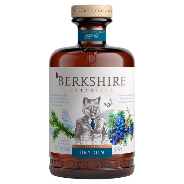 Berkshire Botanical Dry Gin, 50cl