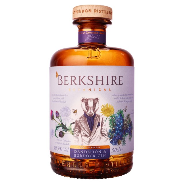 Berkshire Botanical Dandelion & Burdock Gin, 50cl