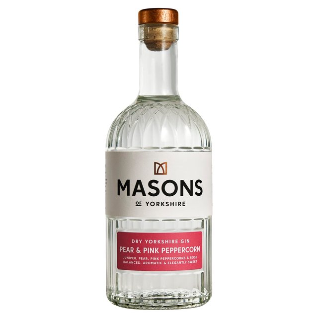 Masons of Yorkshire Pear & Pink Peppercorn Gin, 70cl