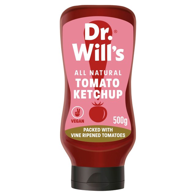 Dr. Will’s Gluten Free All Natural Tomato Ketchup, 500g
